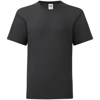 Abbigliamento Unisex bambino T-shirt maniche corte Fruit Of The Loom 61023 Nero