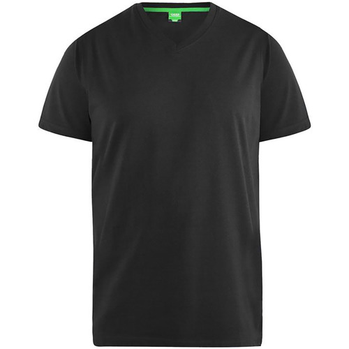 Abbigliamento Uomo T-shirts a maniche lunghe Duke Signature D555 Nero