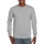 Abbigliamento Uomo T-shirts a maniche lunghe Gildan H400 Grigio