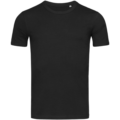 Abbigliamento Uomo T-shirts a maniche lunghe Stedman Stars Morgan Nero