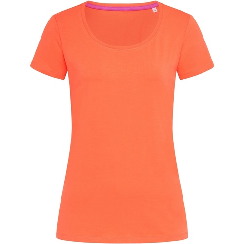 Abbigliamento Donna T-shirts a maniche lunghe Stedman Stars  Arancio