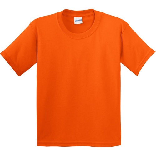 Abbigliamento Unisex bambino T-shirt maniche corte Gildan 64000B Arancio