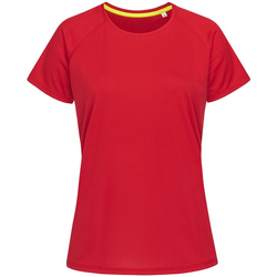 Abbigliamento Donna T-shirts a maniche lunghe Stedman AB347 Rosso