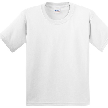 Abbigliamento Unisex bambino T-shirt maniche corte Gildan 5000B Bianco