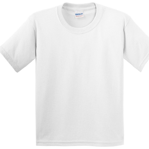 Abbigliamento Unisex bambino T-shirt & Polo Gildan 5000B Bianco