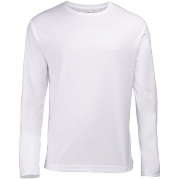 Abbigliamento Uomo T-shirts a maniche lunghe Awdis JC002 Bianco