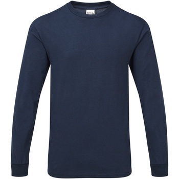 Abbigliamento Uomo T-shirts a maniche lunghe Gildan H400 Blu