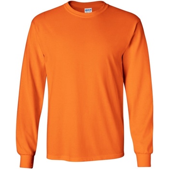 Abbigliamento Uomo T-shirts a maniche lunghe Gildan 2400 Arancio