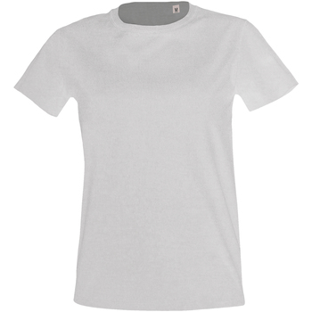 Abbigliamento Donna T-shirt maniche corte Sols 2080 Bianco