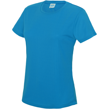 Abbigliamento Donna T-shirts a maniche lunghe Awdis Cool Blu
