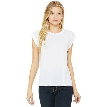 Abbigliamento Donna T-shirts a maniche lunghe Bella + Canvas BE8804 Bianco