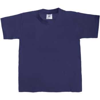 Abbigliamento Unisex bambino T-shirt maniche corte B And C Exact 190 Blu