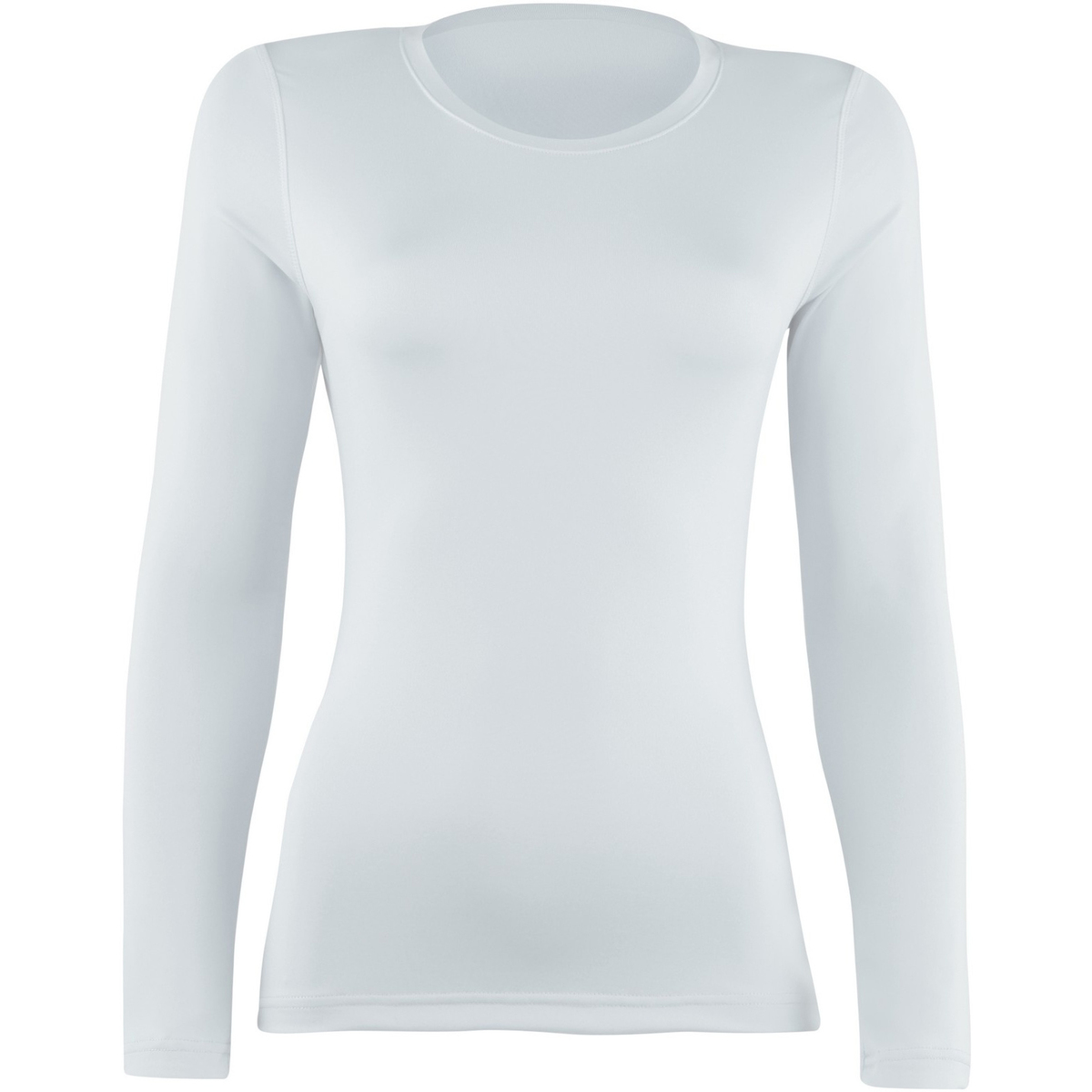 Abbigliamento Donna T-shirts a maniche lunghe Rhino RH003 Bianco