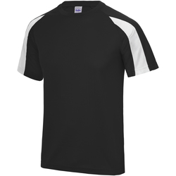 Abbigliamento Uomo T-shirts a maniche lunghe Just Cool JC003 Nero
