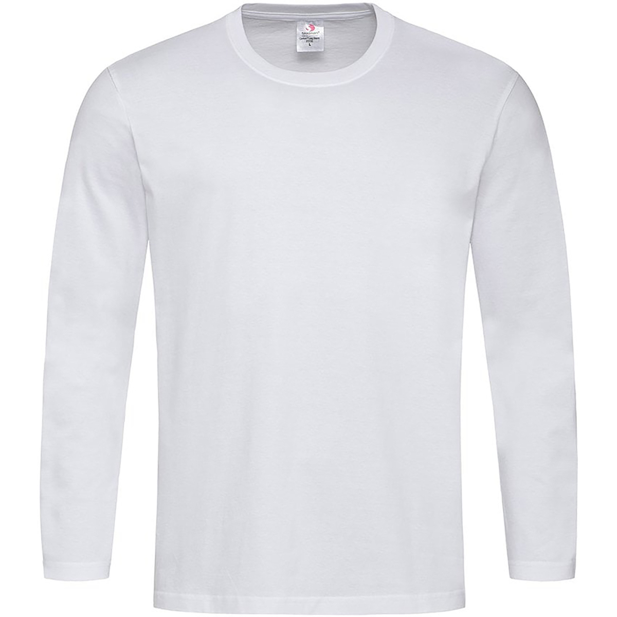 Abbigliamento Uomo T-shirts a maniche lunghe Stedman AB273 Bianco