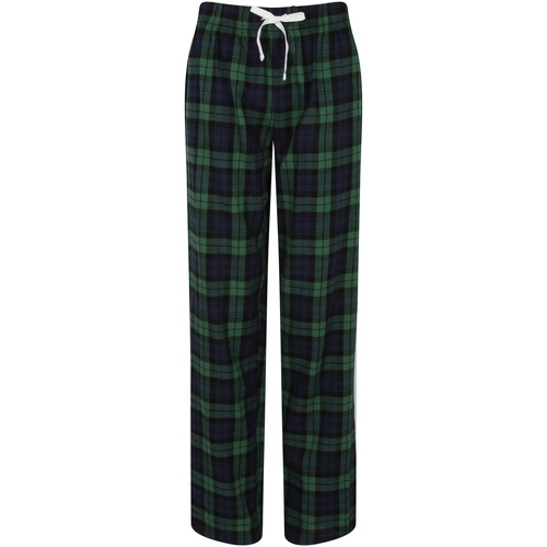 Abbigliamento Donna Pantaloni Skinni Fit Tartan Verde