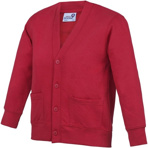 Abbigliamento Unisex bambino Gilet / Cardigan Awdis RW6679 Rosso