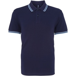 Abbigliamento Uomo T-shirt & Polo Asquith & Fox AQ011 Blu