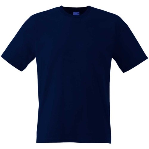 Abbigliamento Uomo T-shirt maniche corte Fruit Of The Loom 61082 Blu