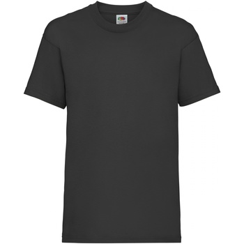 Abbigliamento Unisex bambino T-shirt maniche corte Fruit Of The Loom 61033 Nero