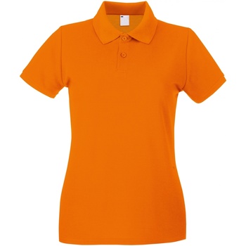 Abbigliamento Donna Polo maniche corte Universal Textiles 63030 Arancio