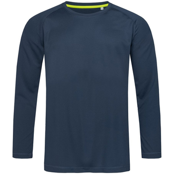 Abbigliamento Uomo T-shirts a maniche lunghe Stedman AB344 Blu