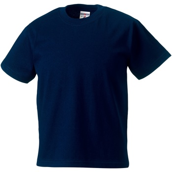 Abbigliamento Unisex bambino T-shirt maniche corte Jerzees Schoolgear ZT180B Blu