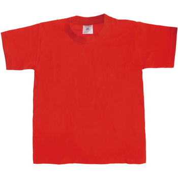 Abbigliamento Unisex bambino T-shirt maniche corte B And C TK301 Rosso