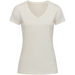 Abbigliamento Donna T-shirts a maniche lunghe Stedman Stars Janet Bianco