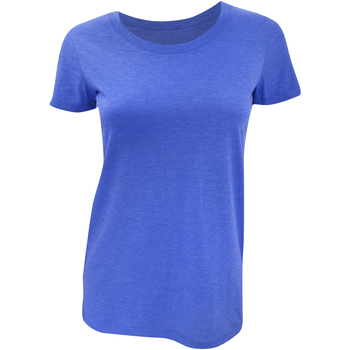 Abbigliamento Donna T-shirt maniche corte Bella + Canvas BE8413 Blu