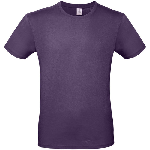 Abbigliamento Uomo T-shirts a maniche lunghe B And C TU01T Viola