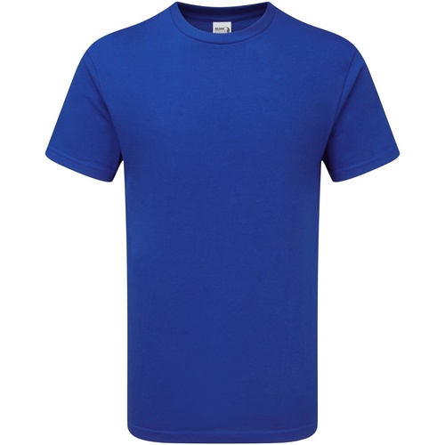 Abbigliamento Uomo T-shirts a maniche lunghe Gildan H000 Blu