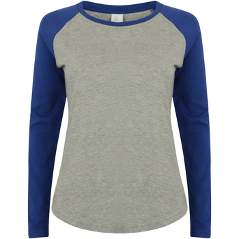 Abbigliamento Donna T-shirts a maniche lunghe Skinni Fit SK271 Blu