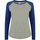 Abbigliamento Donna T-shirts a maniche lunghe Skinni Fit SK271 Blu
