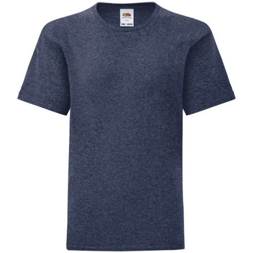Abbigliamento Unisex bambino T-shirt maniche corte Fruit Of The Loom Iconic Blu