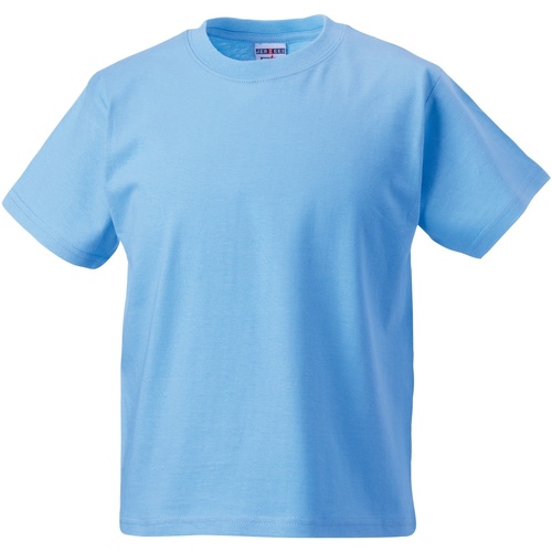 Abbigliamento Unisex bambino T-shirts a maniche lunghe Jerzees Schoolgear ZT180B Blu