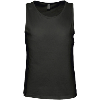 Abbigliamento Uomo Top / T-shirt senza maniche Sols 11465 Nero