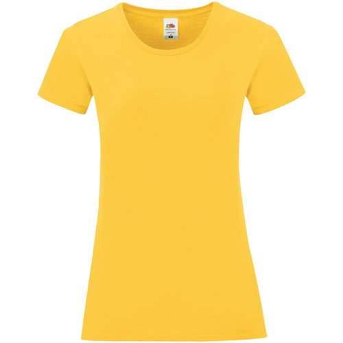 Abbigliamento Donna T-shirts a maniche lunghe Fruit Of The Loom Iconic Multicolore
