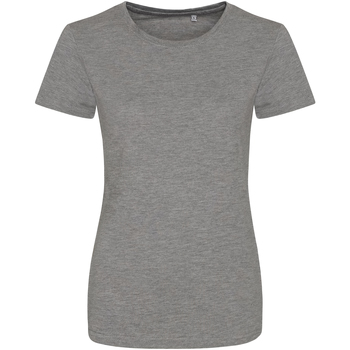 Abbigliamento Donna T-shirts a maniche lunghe Awdis JT01F Grigio