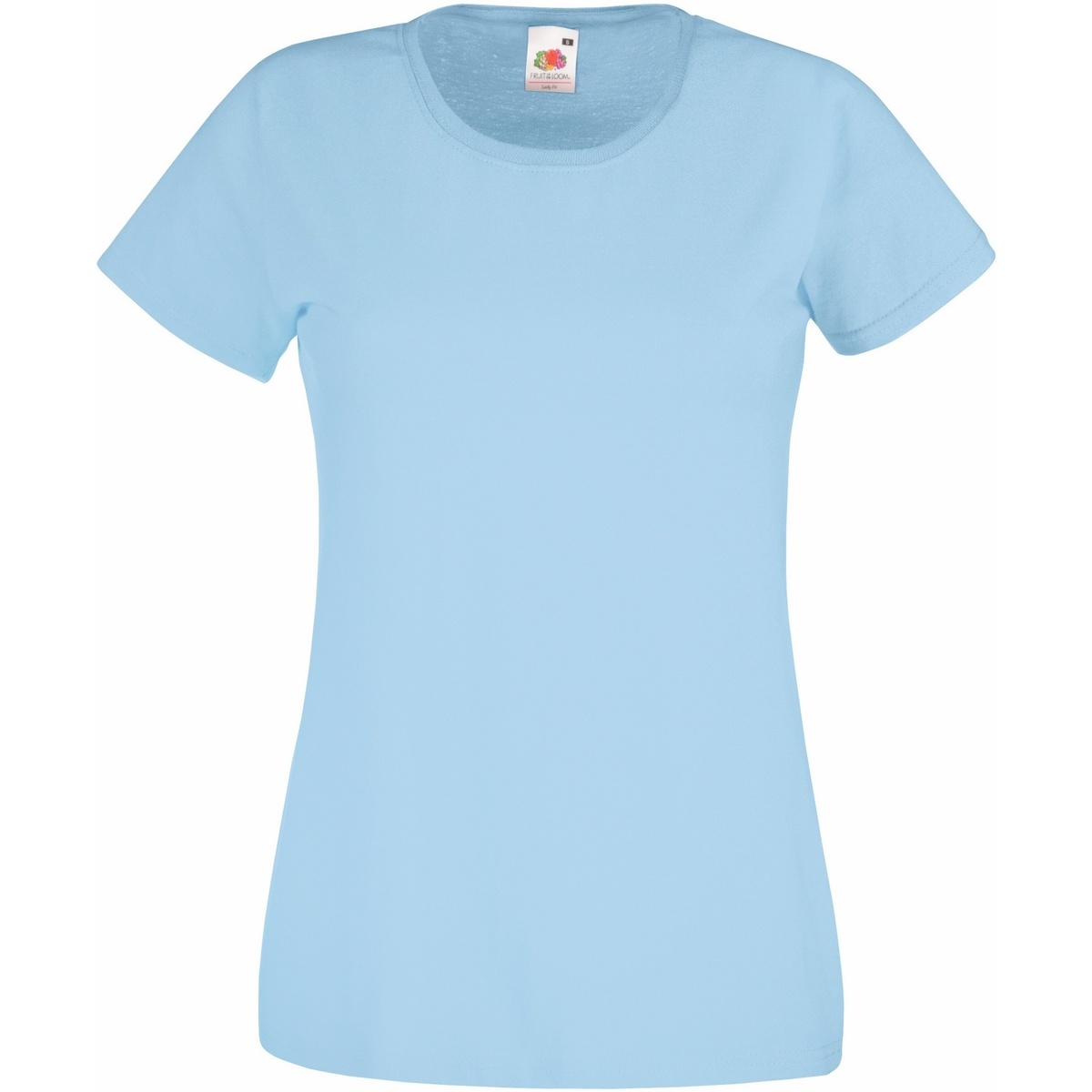 Abbigliamento Donna T-shirt maniche corte Fruit Of The Loom 61372 Blu