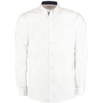 Abbigliamento Uomo Camicie maniche corte Kustom Kit Premium Bianco