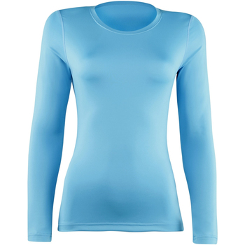 Abbigliamento Donna T-shirts a maniche lunghe Rhino RH003 Blu