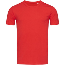 Abbigliamento Uomo T-shirts a maniche lunghe Stedman Stars Morgan Rosso