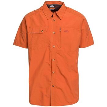 Abbigliamento Uomo Camicie maniche corte Trespass Lowrel Arancio