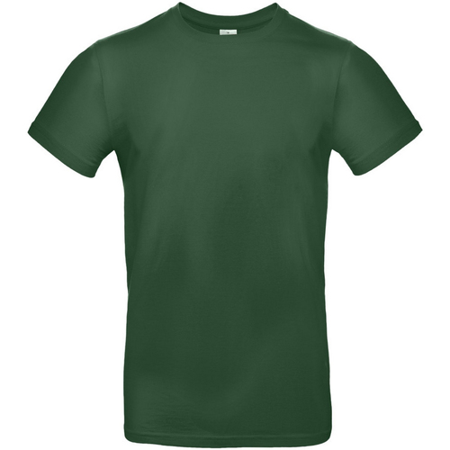 Abbigliamento Uomo T-shirts a maniche lunghe B And C TU03T Verde