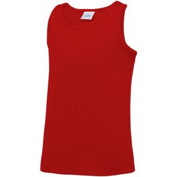 Abbigliamento Unisex bambino T-shirts a maniche lunghe Awdis JC007B Rosso