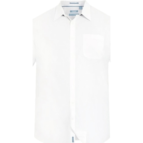Abbigliamento Uomo Camicie maniche corte Duke DC204 Bianco