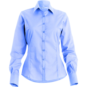 Abbigliamento Donna Camicie Kustom Kit Business Blu