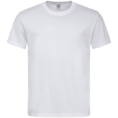 Abbigliamento T-shirts a maniche lunghe Stedman Classic Bianco