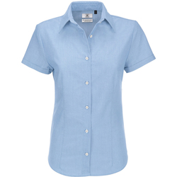 Abbigliamento Donna Camicie B And C SWO04 Blu